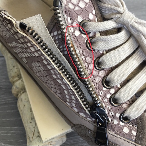 Charles David “ Aria” snake-embossed sneaker - Picture 6 of 7